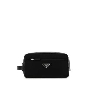 Prada Men Black Re-Nylon Beauty Case